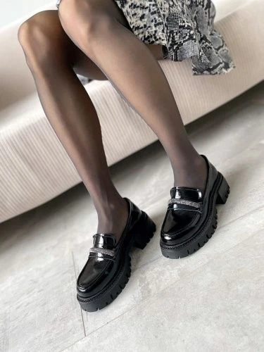 Туфли Maccioni Q2121-55BLACKNAPLAK фото 5