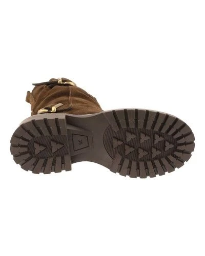 Полусапоги Aquamarin 25206KHVSUETSABROWNZAM фото 4