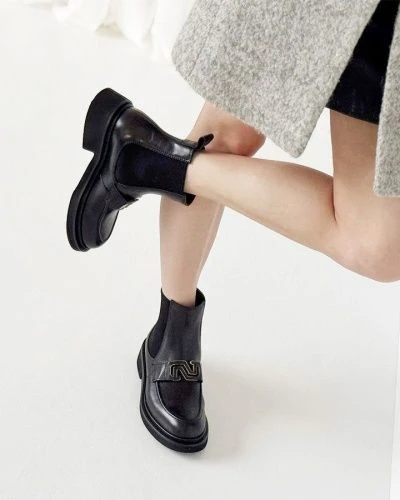 Ботинки Nursace B70949SANALINSIYAH фото 5