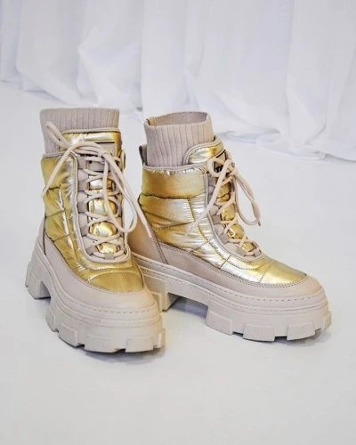 Ботинки Tucino 374-5657-2005-2183BEGGOLDM фото 5