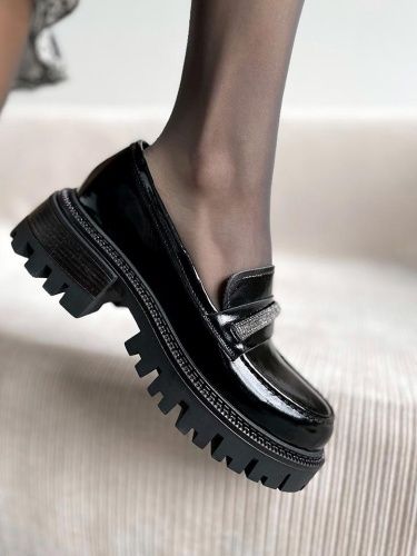 Туфли Maccioni Q2121-55BLACKNAPLAK фото 2